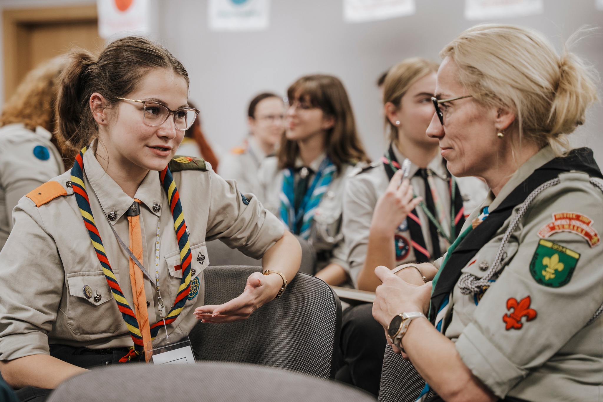 konferencja kobieta skautka harcerka obywatelka