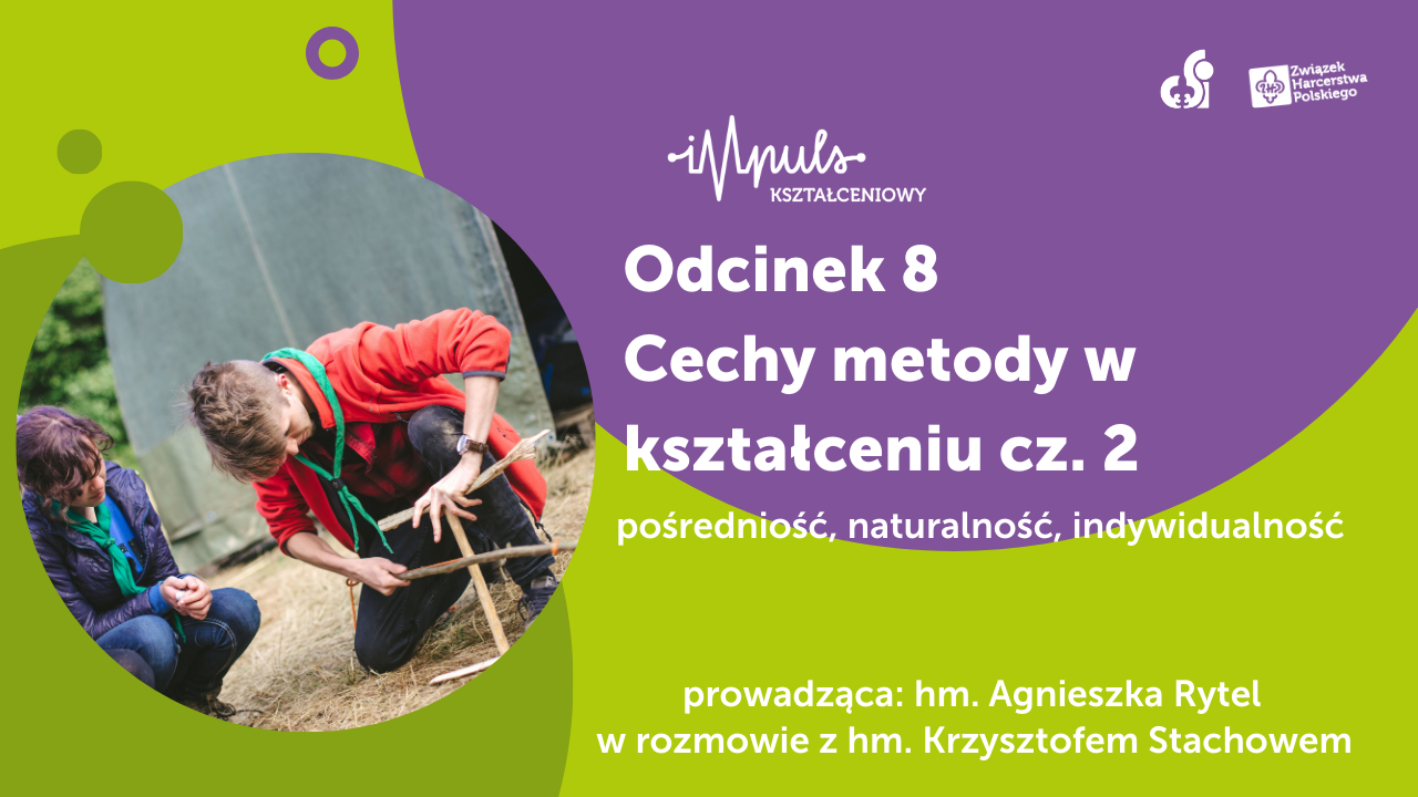 8 odcinek podcastu Impuls Kształceniowy; kształcenie w ZHP; kursy w ZHP