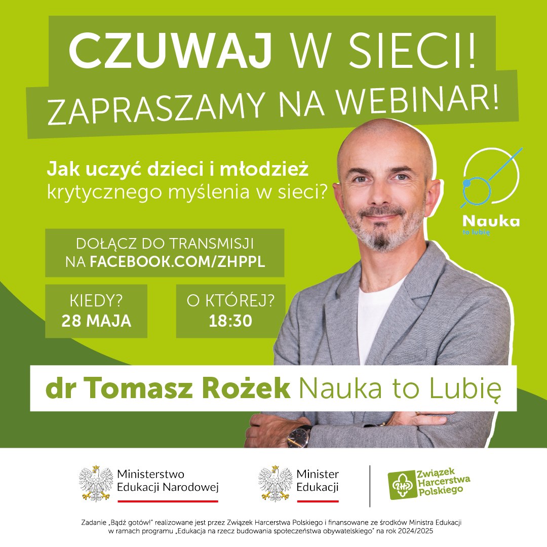 webinar dla rodziców o fake newsach
