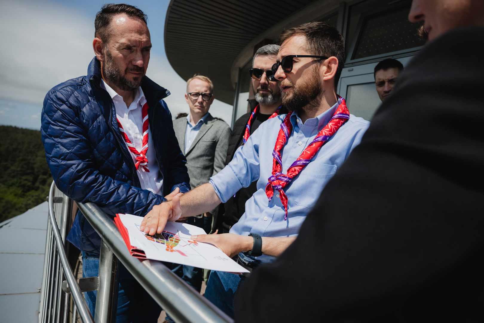wizja lokalna przed jamboree w Gdańsku