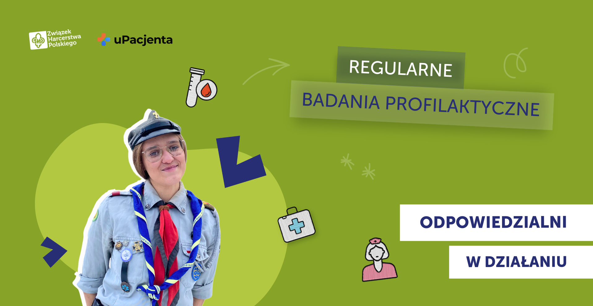 W zdrowym ciele zdrowy druh – zadbaj o siebie z ZHP i uPacjenta