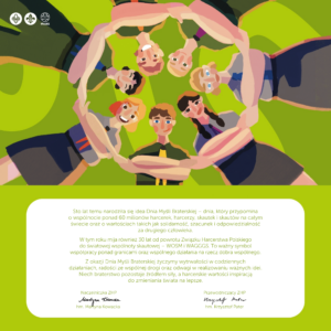 Dzień Myśli Braterskiej 2026 – 100-lecie DMB i 30 lat ZHP w WOSM i WAGGGS. Sprawdź program, życzenia oraz transmisję Gali DMB online.