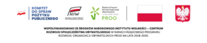 „We see. We care. We act.” Delegacja ZHP na 39. Światowej Konferencji WAGGGS 8 Oznaczenie finansowania PROO