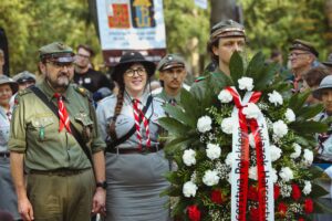 Pamięć zaczyna się w Tobie | 82. Rocznica Wybuchu Powstania Warszawskiego 7 1 Sierpnia Powazki ex1 ZHP Grzegorz Frankow 08